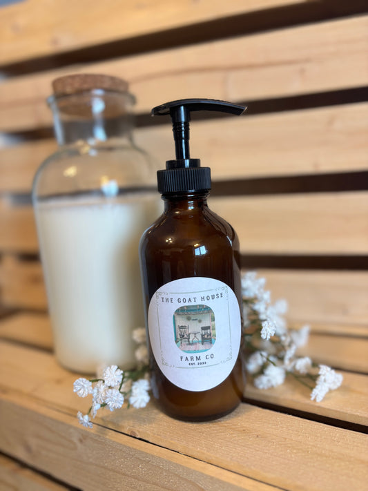 The Goat House Farm Co.'s G.O.A.T. Face and Body Lotion 8 oz.